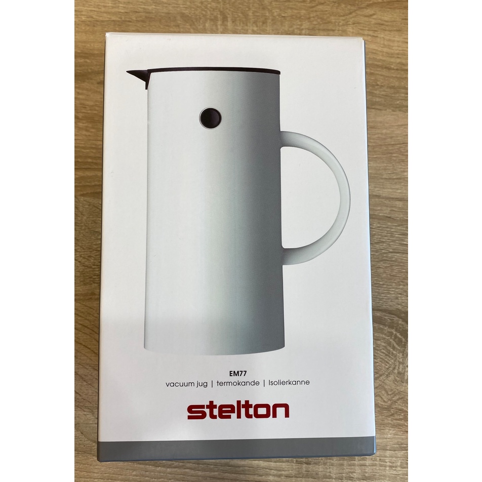 [全新]【Stelton】丹麥啄木鳥真空保溫壺-白-500ml