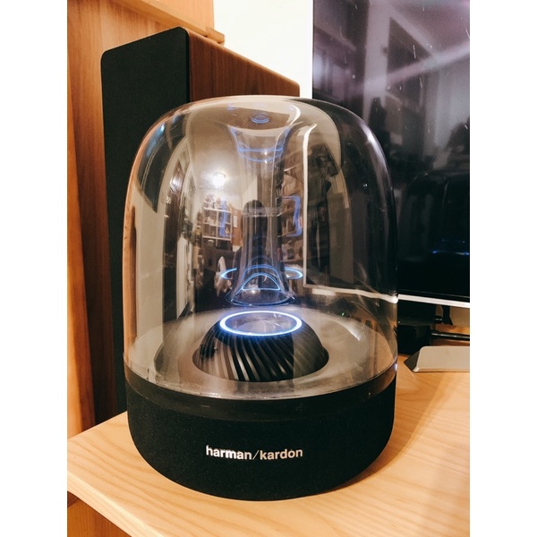 二手 Harman Kardon AURA STUDIO 2 藍芽無線音響 全指向 水母喇叭