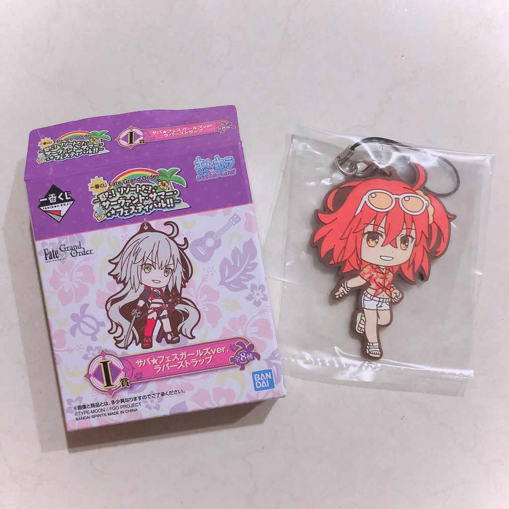 一番賞 Fate Grand Order Fgo 泳裝藤丸立香咕噠子i賞吊飾 夏天 渡假 從者夏日祭典 蝦皮購物