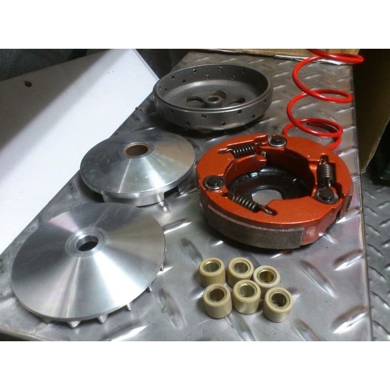 誠一機研 JOG 50 90 全新競技用 普利盤組離合器碗公 VINO BWS PRO 勁風 大兜風 傳動 YAMAHA