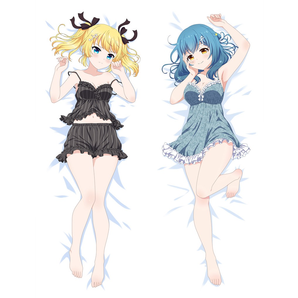 戰鬥女子學園 煌上花音 國枝詩穗動漫抱枕等身抱枕枕頭 不含枕心多種規格 蝦皮購物