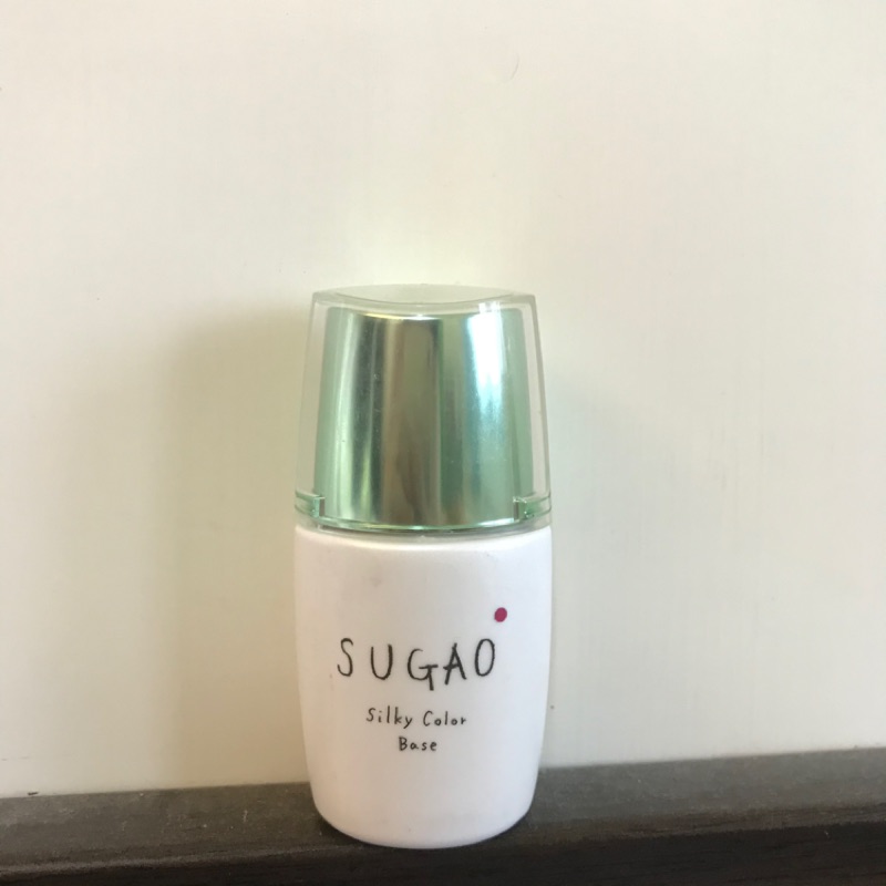 Sugao 絲緞感潤色飾底乳妝前乳粉綠綠色隔離霜 蝦皮購物