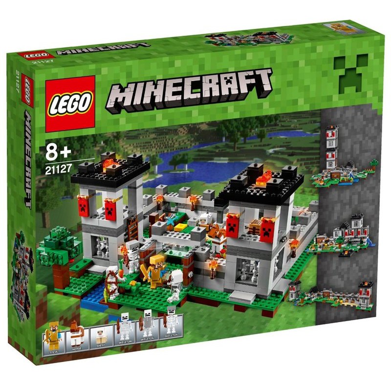[任三件再折200!] LEGO 樂高 21127 當個創世神 堡壘 Minecraft 麥塊