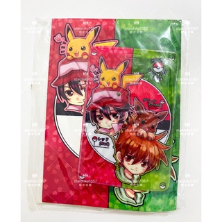 神奇寶貝 同人 票卡夾 全新 精靈寶可夢 車票夾 證件套 悠遊卡套 皮卡丘 pokemon
