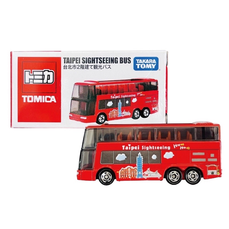 現貨  特注 TOMICA-限定款 台北觀光雙層巴士