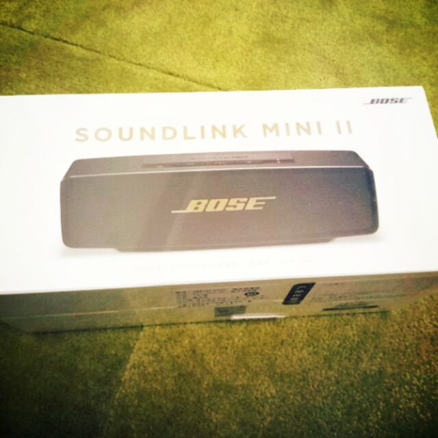 （全新未拆封）BOSE SOUNDLINK MINI II 藍牙音箱