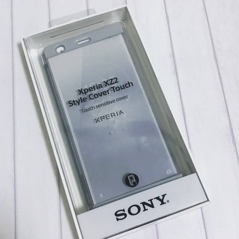 SONY XPERIA XZ2原廠觸控視窗皮套 SCTH40 (XZ2/H8296)灰色