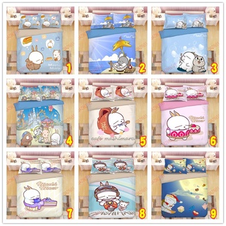 🐇【韓國卡通】🐇 mashim 流氓兔床包組 可愛 純棉床包四件組 水晶絨 高清卡通3D印花 床包組 可客製