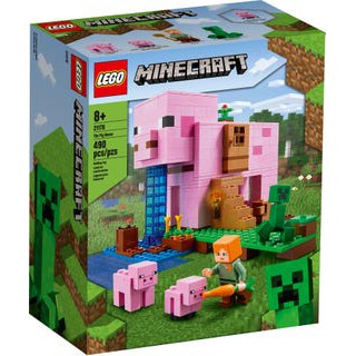 【積木樂園】樂高 LEGO 21170 Minecraft 創世神 豬小屋