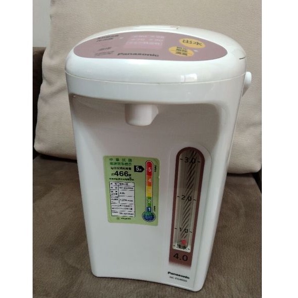 【Panasonic國際牌】4L四段定溫微電腦熱水瓶 NC-EG4000/泡牛奶/二手