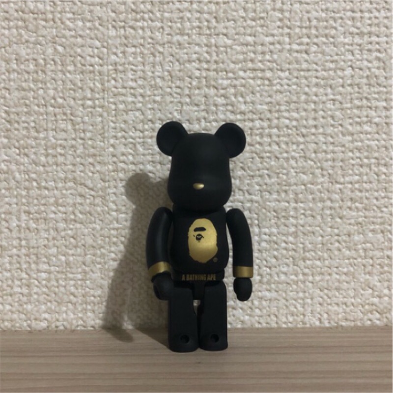 Be@rbrick Mastermind x Bape x sense 100% 黑金 限量 bearbrick 日本