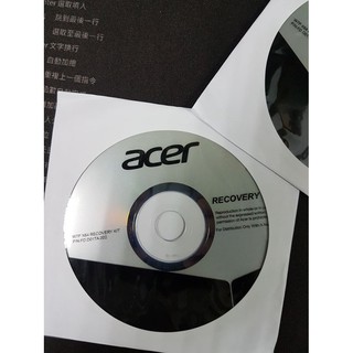 ACER windows 7專業版還原光碟 win7專業版還原光碟 RECOVERY DVD 全新