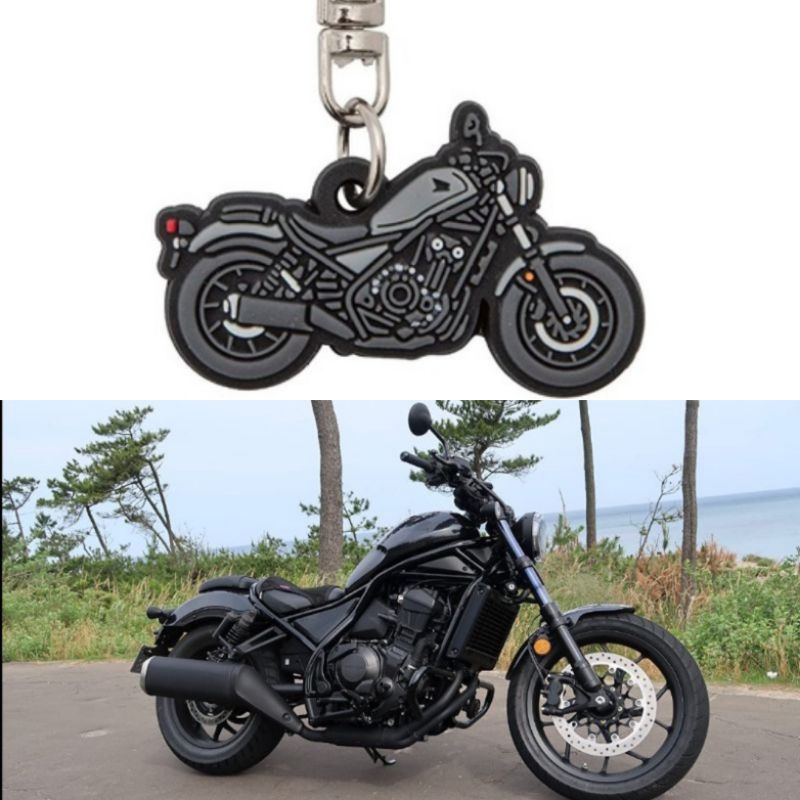 【W重車精品】現貨 HONDA REBEL 造型鑰匙圈 吊飾 迷你 REBEL500 REBEL1100 可刷卡