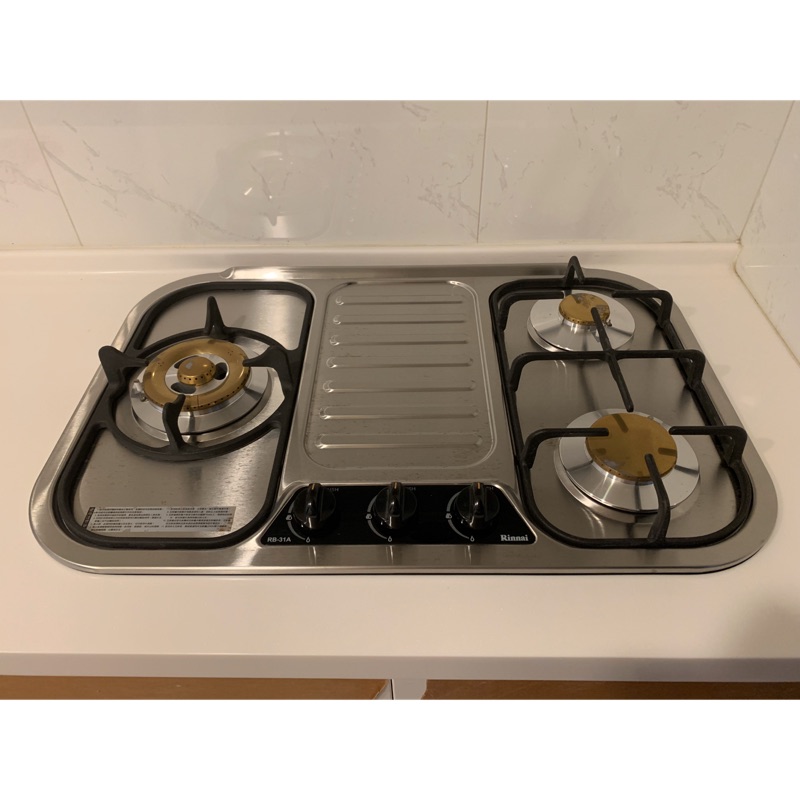 林內牌rb 31b 三口瓦斯爐 蝦皮購物