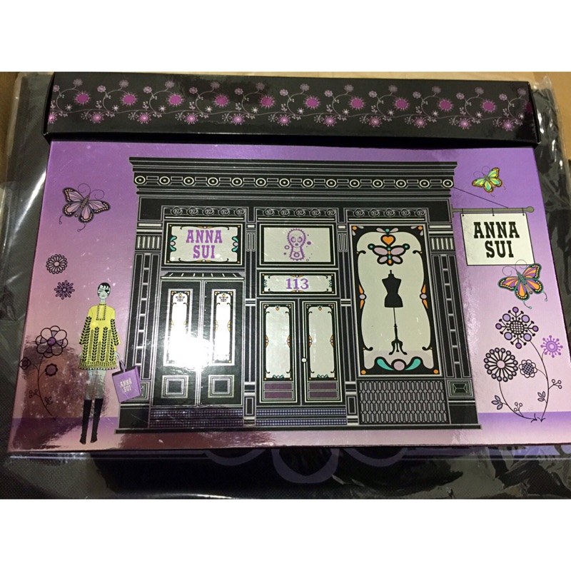 ANNA SUI 安娜蘇 魔法購物禮盒/包裝盒/紙盒 百貨專櫃貨 全新正品~~限量~~