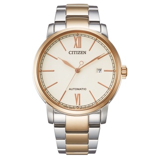 CITIZEN 星辰錶 優雅羅馬字半金不鏽鋼機械錶 42mm NJ0136-81A 原廠公司貨保固2年