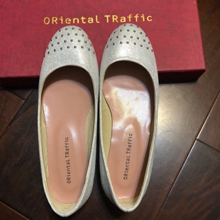 ORiental TRaffic 專櫃女鞋 九成九新 娃娃鞋 尺寸34