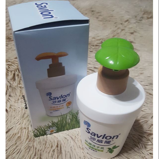 Savlon 沙威隆-抗菌潔淨洗手乳-天然茶樹精油（盆栽型200ml）▍53