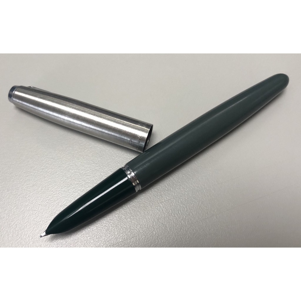 美國製 派克 Parker 21 鋼筆  八合金 F尖 出水洽當好寫 修復整新鋼筆 換新筆握