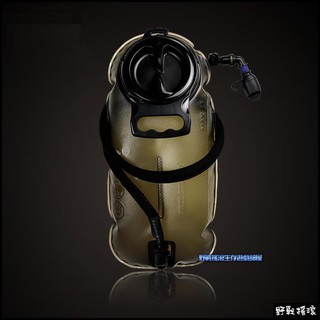 【野戰搖滾-生存遊戲】FREE SOLDIER TPU 2.5公升水袋【黑色】適用戰術揹包水袋揹包2.5L內水袋水囊水壺