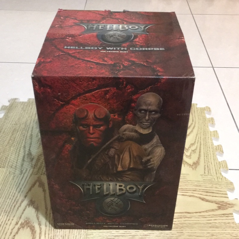 現貨 SIDESHOW BenToy HELLBOY&amp;Corpse Bust地獄怪客半身雕像SC-8904 （可議價）