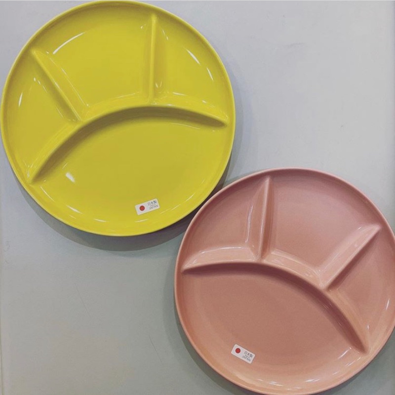日本製🥗211餐盤 全平衡瘦身法❇️分格餐盤❇️《圓型 四格》7色