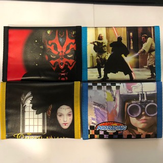 STAR WARS 星際大戰三折運動尼龍錢包