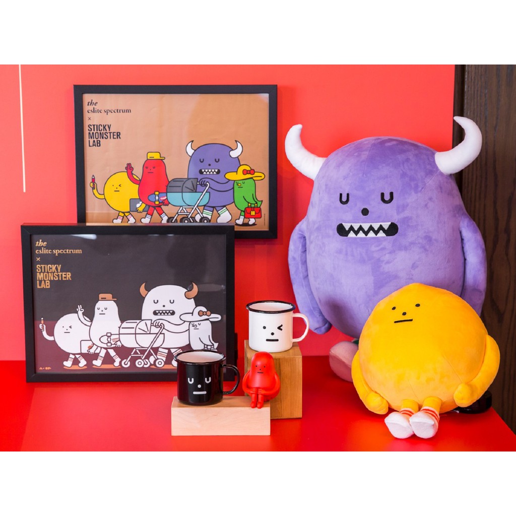 全新 誠品生活 週年慶 韓國 Sticky Monster Lab 黏黏怪物研究所 sml 獨家 聯名 來店禮 海報