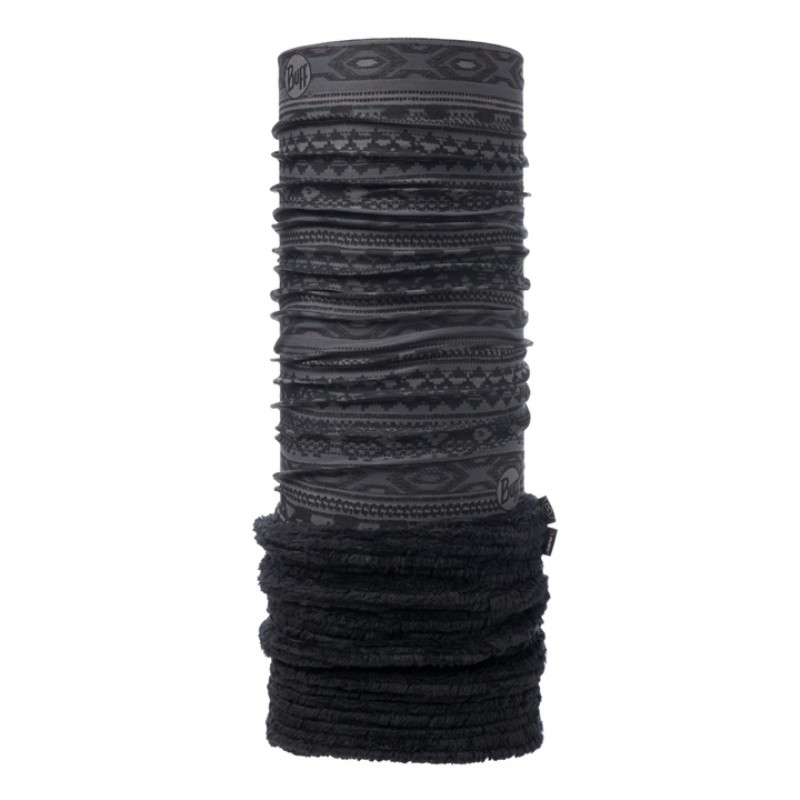 BUFF 黑紋時尚 POLAR THERMAL保暖頭巾 PLUS 單一顏色(BF118820-937)