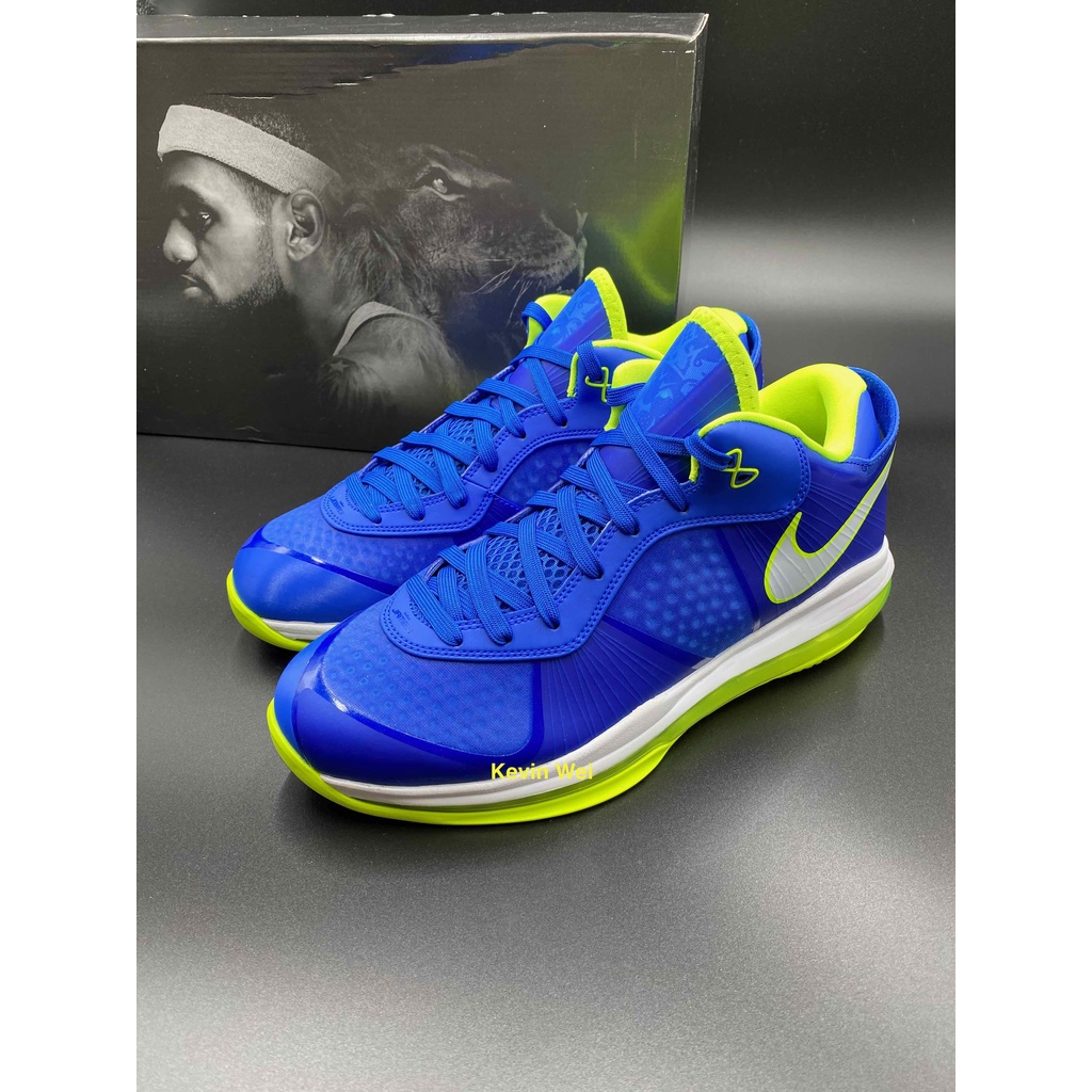 Nike Lebron 8 VIII Low QS 籃球鞋 2021 雪碧 藍綠 DN1581-400 US10.5