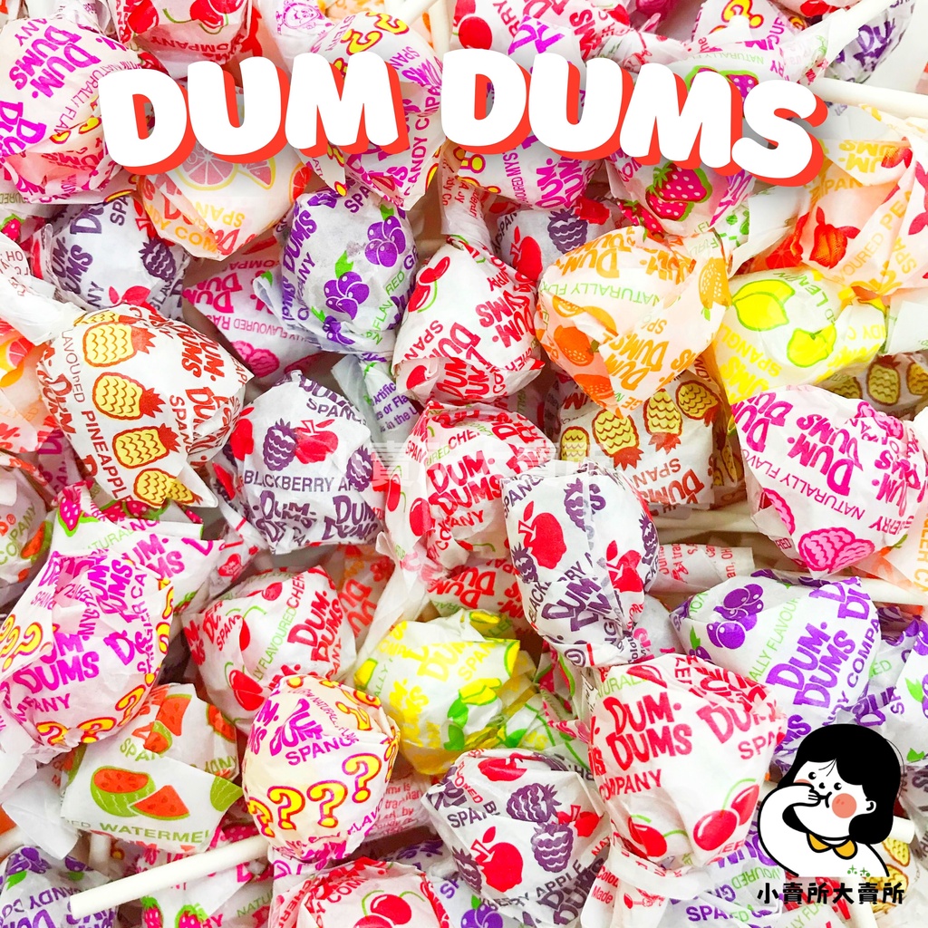 【 Dum Dums 綜合口味棒棒糖 】6g 小賣所大賣所 美國棒棒糖 綜合棒棒糖 水果口味棒棒糖 水果棒棒糖 棒棒糖