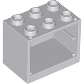 樂高 LEGO 淺灰色 2x3x2 櫃子 門 抽屜 櫥櫃 容器 4532 4610112 Gray Cupboard
