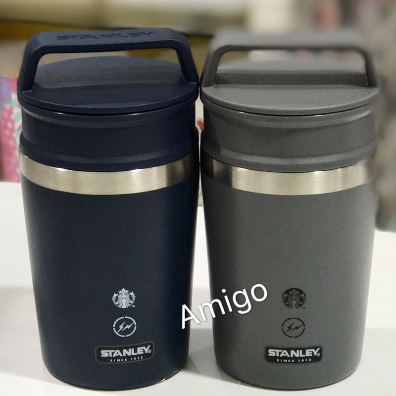 《Amigo》日本 Starbucks 星巴克 x 藤原浩 x stanley 三方聯名 不鏽鋼保溫杯 保溫瓶 二個一組