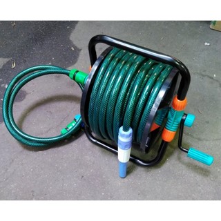 *艸衫居* 臺製 20米 DIY組 小水車 澆花 洗車 灑水 多功能水管車組 水管車組 水管車架組 水管組 灑水組