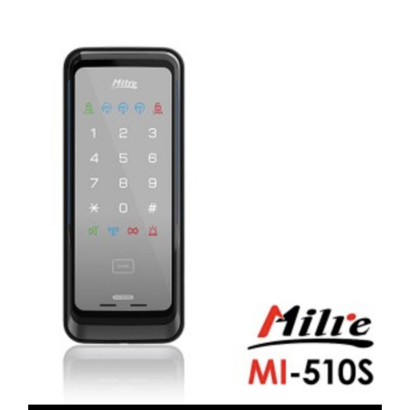 【Milre 美樂】MI-510S 二合一 密碼/卡片 智能電子門鎖(附基本安裝)