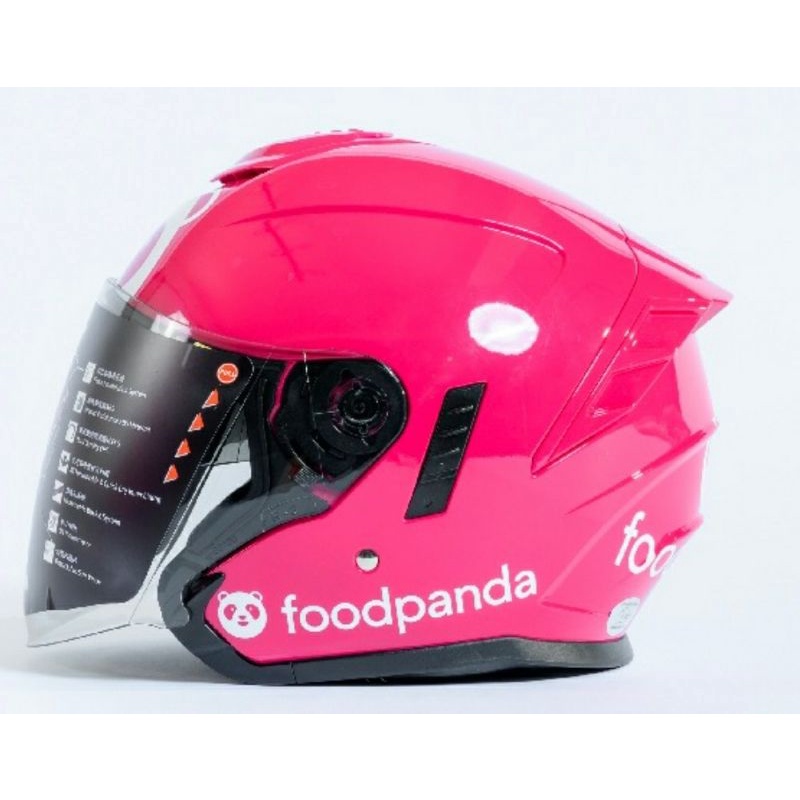 foodpanda 熊貓 全新 M2R 安全帽 尺寸:2XL