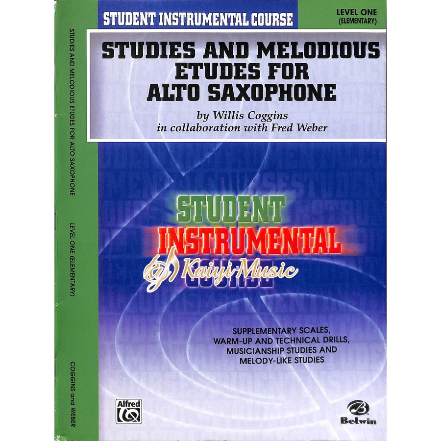 【凱翊︱AF】Studies and Melodious Etudes Alto Saxophone I