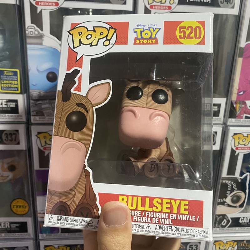 [李大] 正版現貨 Funko POP 迪士尼 紅心 玩具總動員 Bullseye #520
