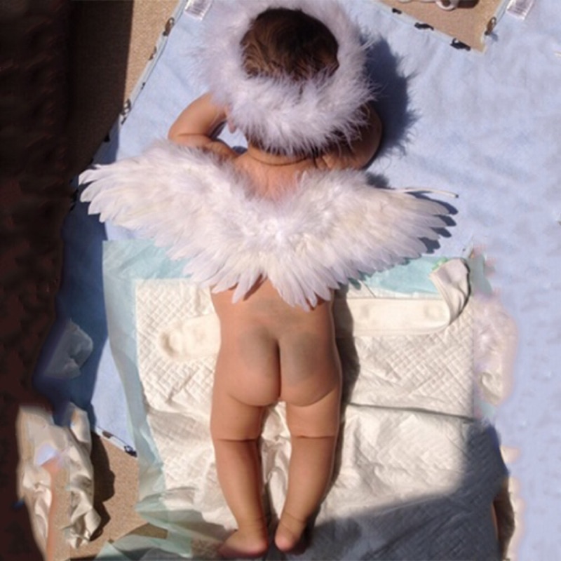 新生兒拍照道具 天使寶寶 寫真造型