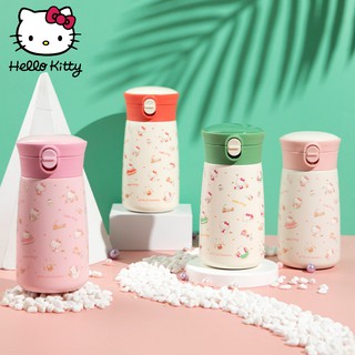 【STAR BABY】HELLO KITTY 316不鏽鋼迷你口袋杯 兩用 保冷/保溫 直飲式水壺 280ML