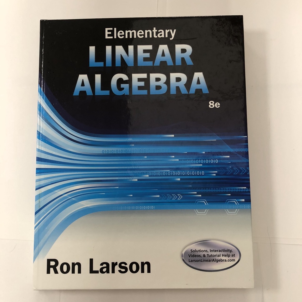 【二手書】Elementary Linear Algebra (8/e) 線性代數