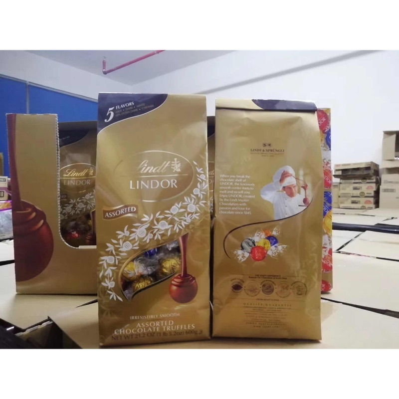 「預購」Lindt 瑞士蓮 金色盒裝綜合巧克力球 600g