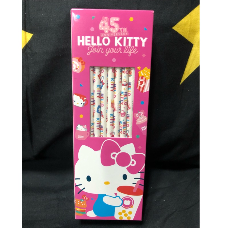 Hello kitty 紙吸管