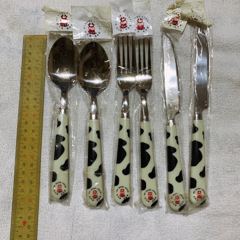我家牛排 不鏽鋼餐具組 牛排刀 叉子 湯匙