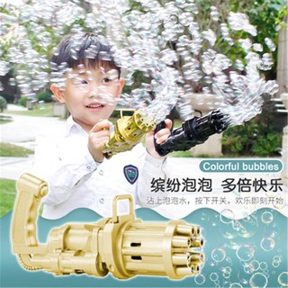 🔥臺灣現貨速發🔥 ✦加特林泡泡槍✦ 輕巧電動版 贈泡泡水 泡泡機 泡泡槍 網紅必備 兒童玩具 泡泡機關