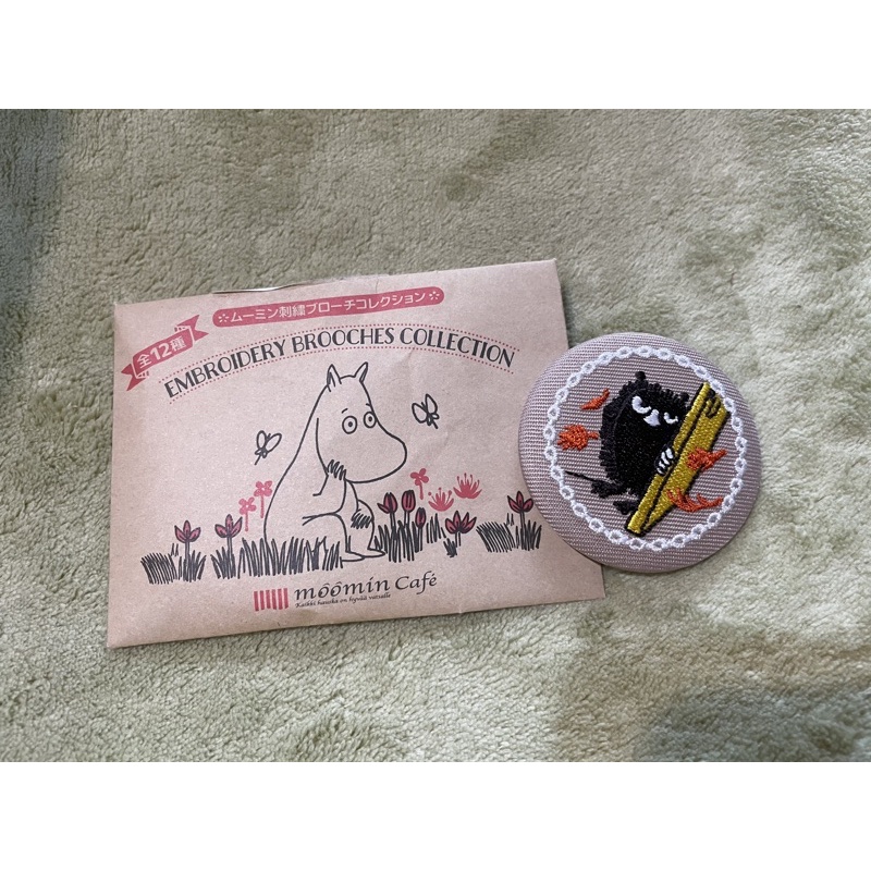 全新 嚕嚕米 Moomin cafe 刺繡徽章 布徽章 史丁奇 大耳 小不點 阿金