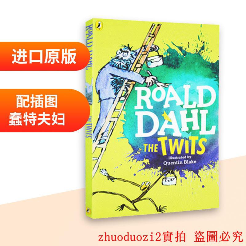 超值新款 英文原版the Twits 蠢特夫婦兒童小說書羅爾德達爾roald Dahl 英文版進口英語書籍 蝦皮購物