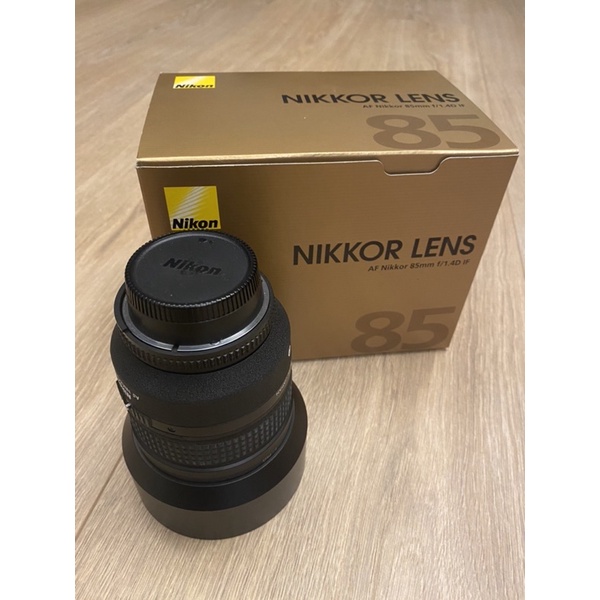 二手 Nikon 尼康85mm F1.4D IF 單眼相機大光圈專業鏡頭