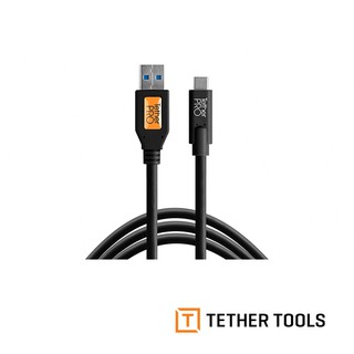 Tether Tools TetherPro USB3.0 to USB TypeC 傳輸線-黑色 4.6m 廠商直送