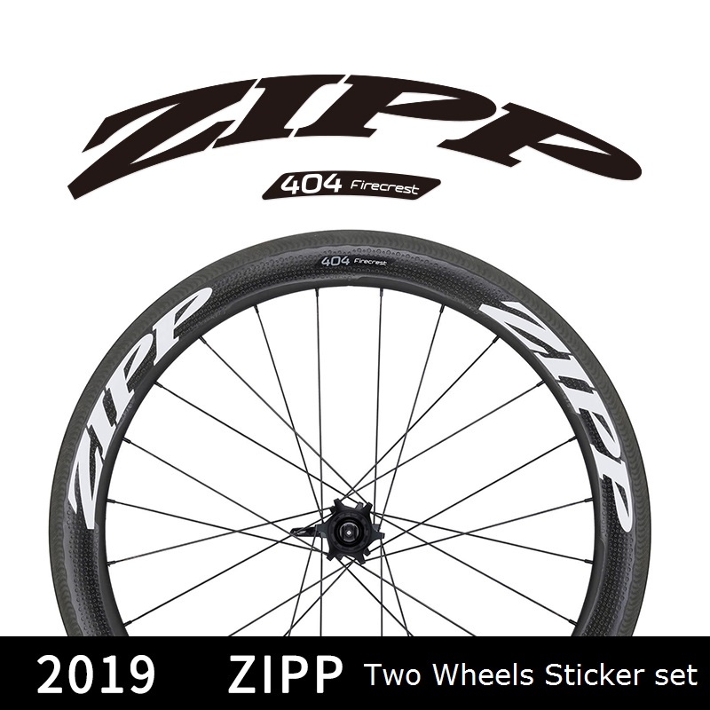 2019 年 ZIPP 防火車輪貼紙適用於 303/404/808 公路自行車自行車騎行輪輞貼花